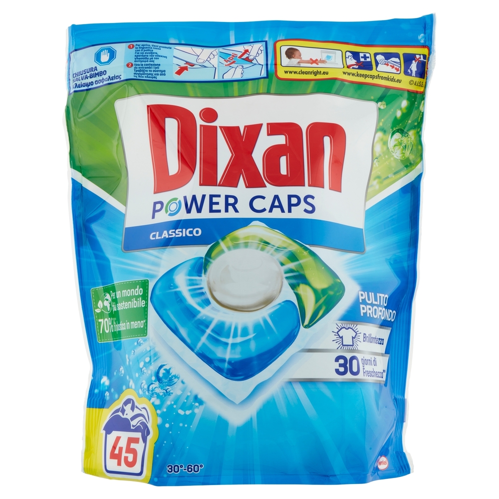 DIXAN PowerCaps Classico 45wl (675g)